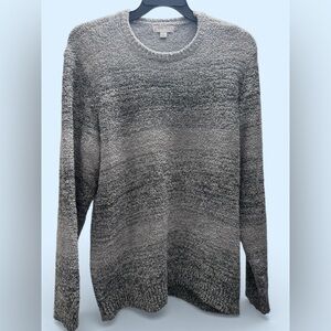 Men’s Barefoot Dreams Cozychic Gray Pullover sweater size large